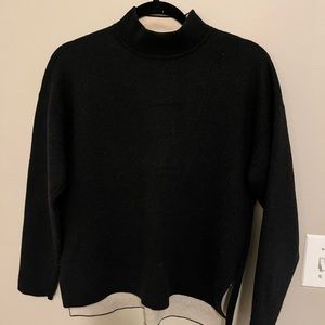 Everlane Mock Neck Wool Sweater